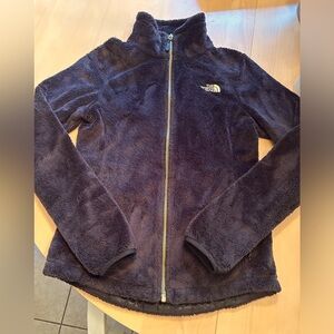 NORTH FACE JACKET.EUC LADIES SHERPA  Black size XS. Soft and cozy!
